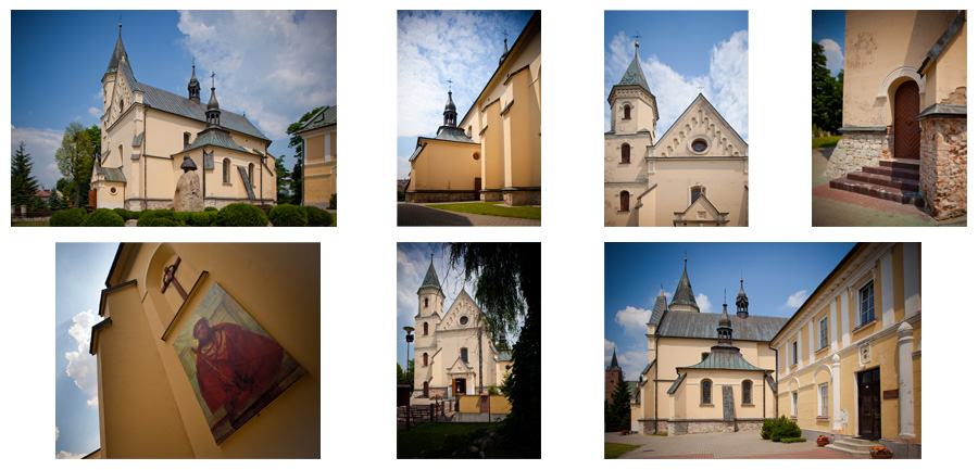 Kościół klasztorny oo. Karmelitów - różne widoki